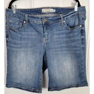 Torrid Denim Shorts Size 16